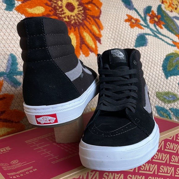 Vans BMX Sk8-Hi Black/Gray/White Men’s sneakers - Picture 10 of 16